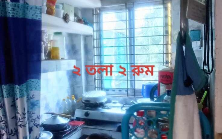  নূরিয়া স্কুলের মসজিদের পশ্চিম পাশে  ২য় তলার জন্য  ছোট ফ্যামিলির জন্য ফ্লাট ভাড়া দেয়া হবে